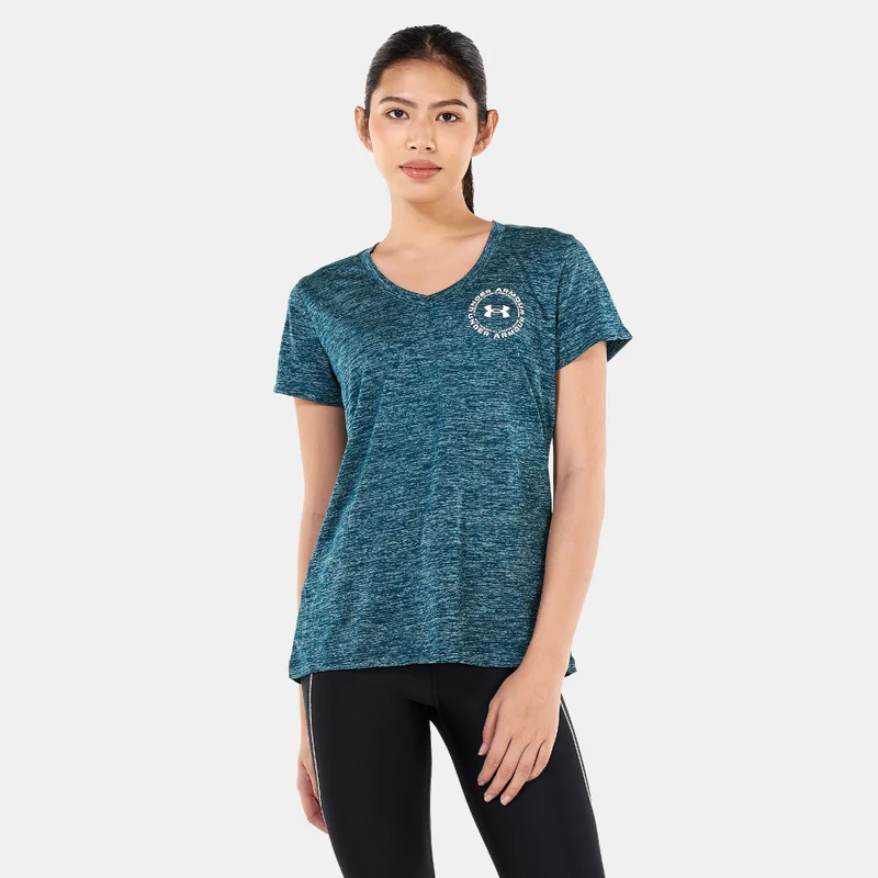UNDER ARMOUR Women's UA Tech™ Twist Crest T-Shirt